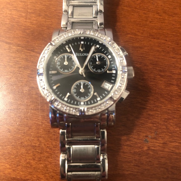 Bulova women’s diamond watch - Picture 1 of 5